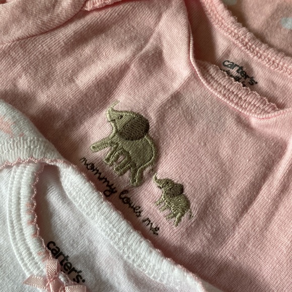 Carters elephant/pink set - Picture 3 of 4